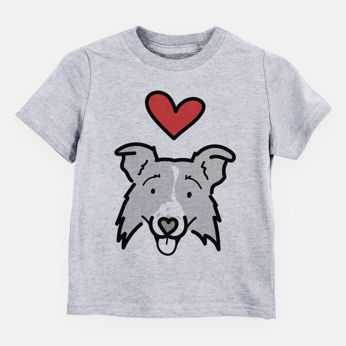 Love Always Border Collie 2.0 - Jam - Kids/Youth/Toddler Shirt