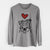 Love Always Border Collie - Jam - Heavyweight 100% Cotton Long Sleeve