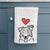 Love Always Border Collie - Jam - Decorative Hand Towel