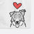 Love Always Border Collie - Jam - Decorative Hand Towel