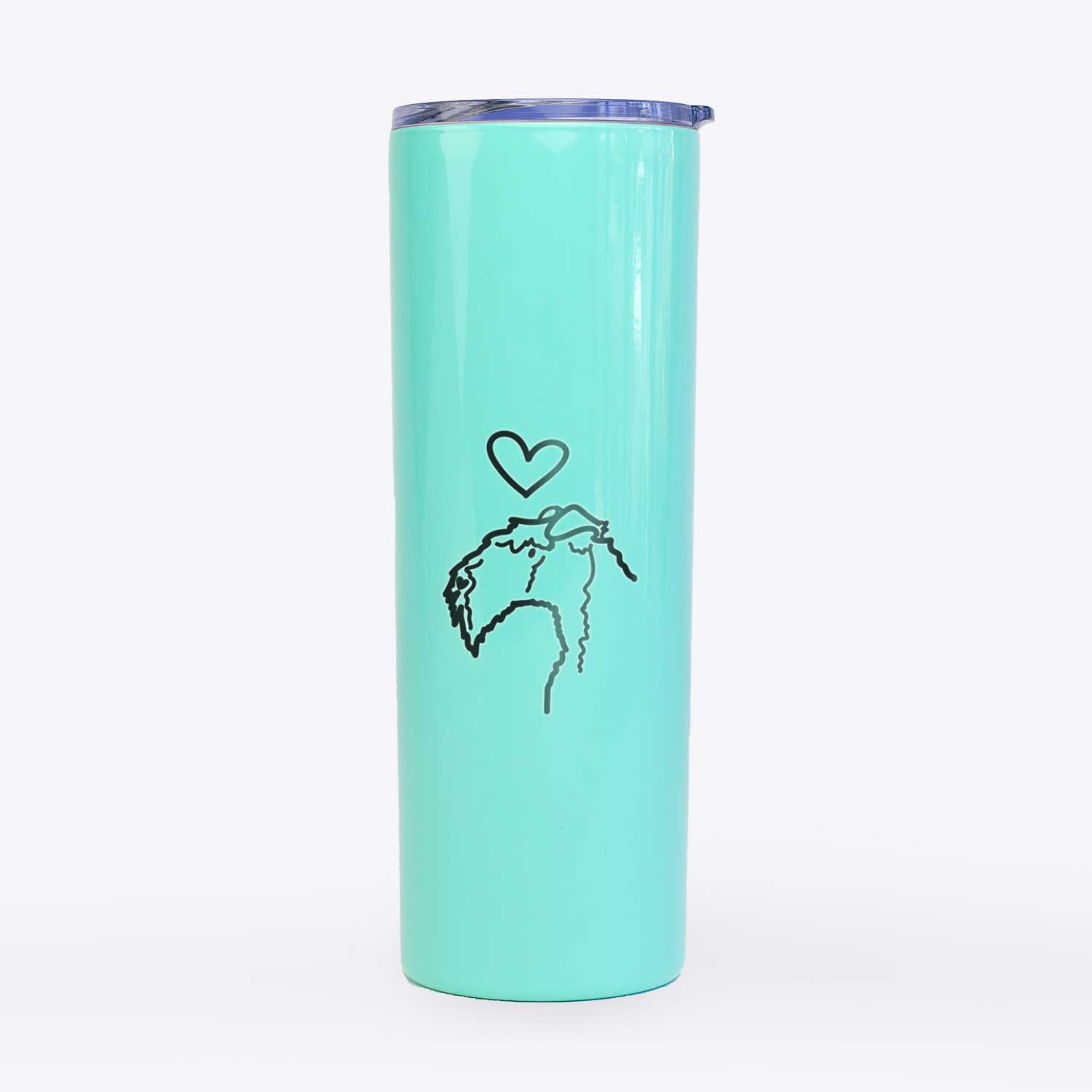 Love Always Kerry Blue Terrier - 20oz Skinny Tumbler