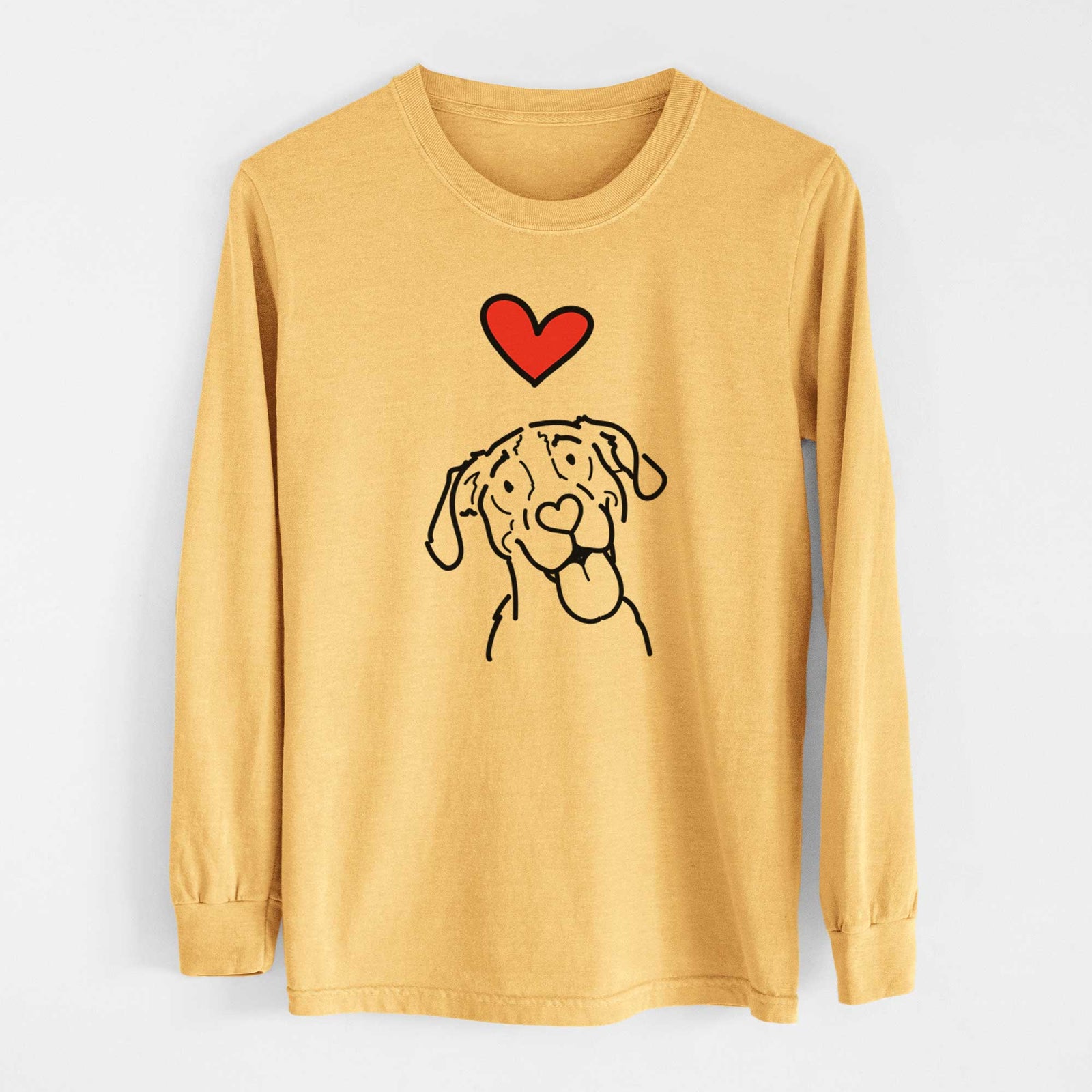 Love Always Treeing Walker Coonhound - Kimble - Heavyweight 100% Cotton Long Sleeve
