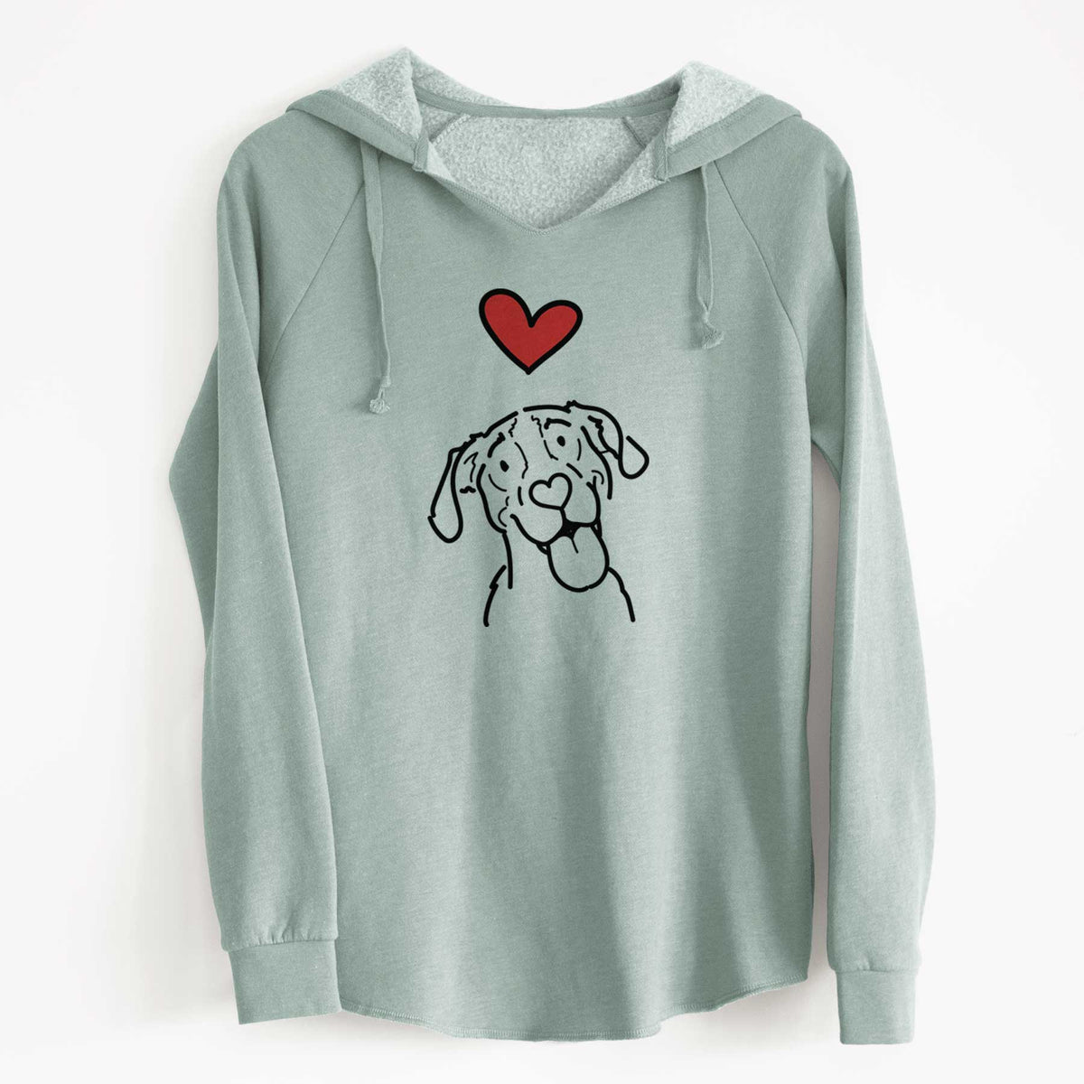Love Always Treeing Walker Coonhound - Kimble - Cali Wave Hooded Sweatshirt