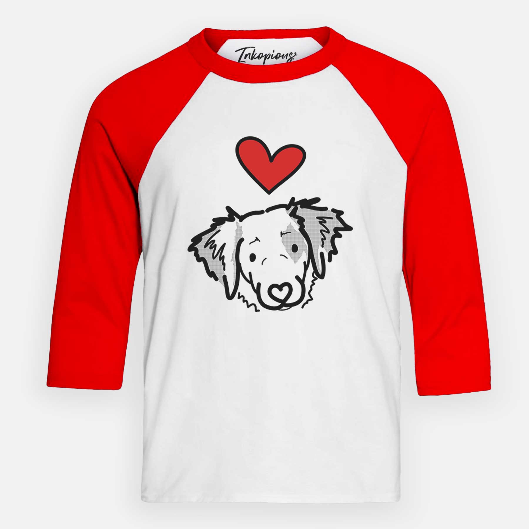 Love Always Brittany Spaniel - Kiva - Youth 3/4 Long Sleeve