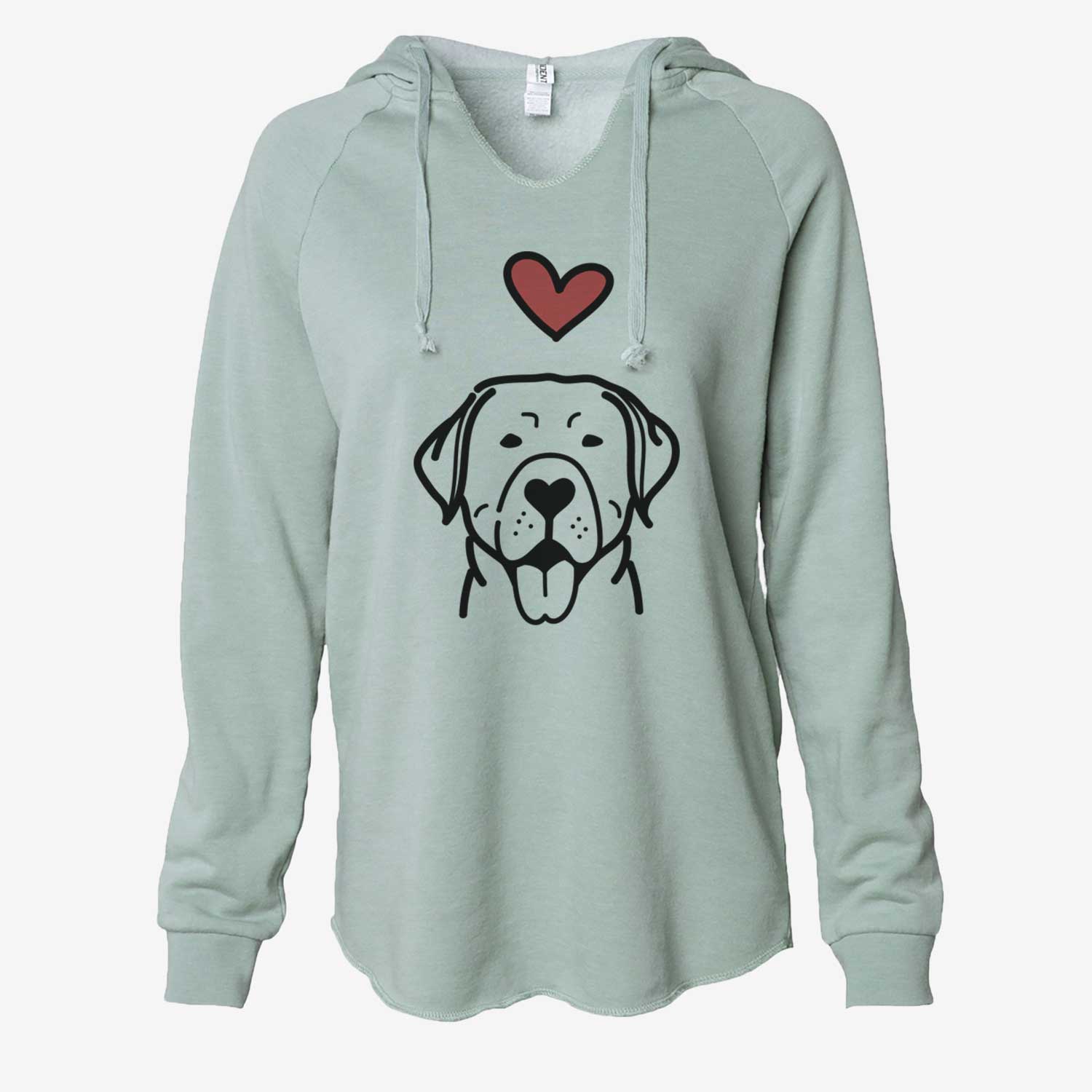 Love Always Labrador Retriever - Cali Wave Hooded Sweatshirt