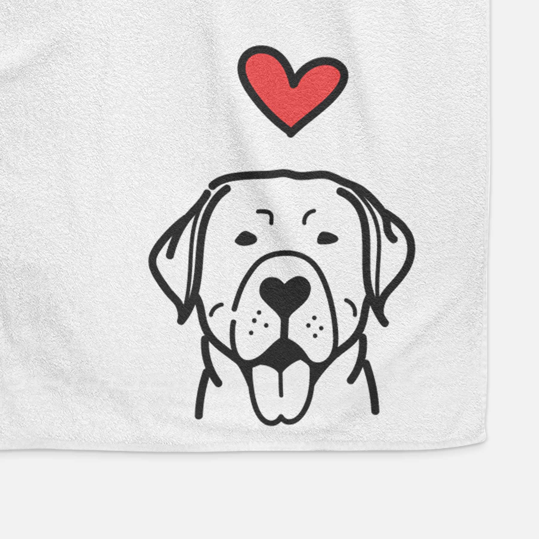 Love Always Labrador Retriever - Decorative Hand Towel