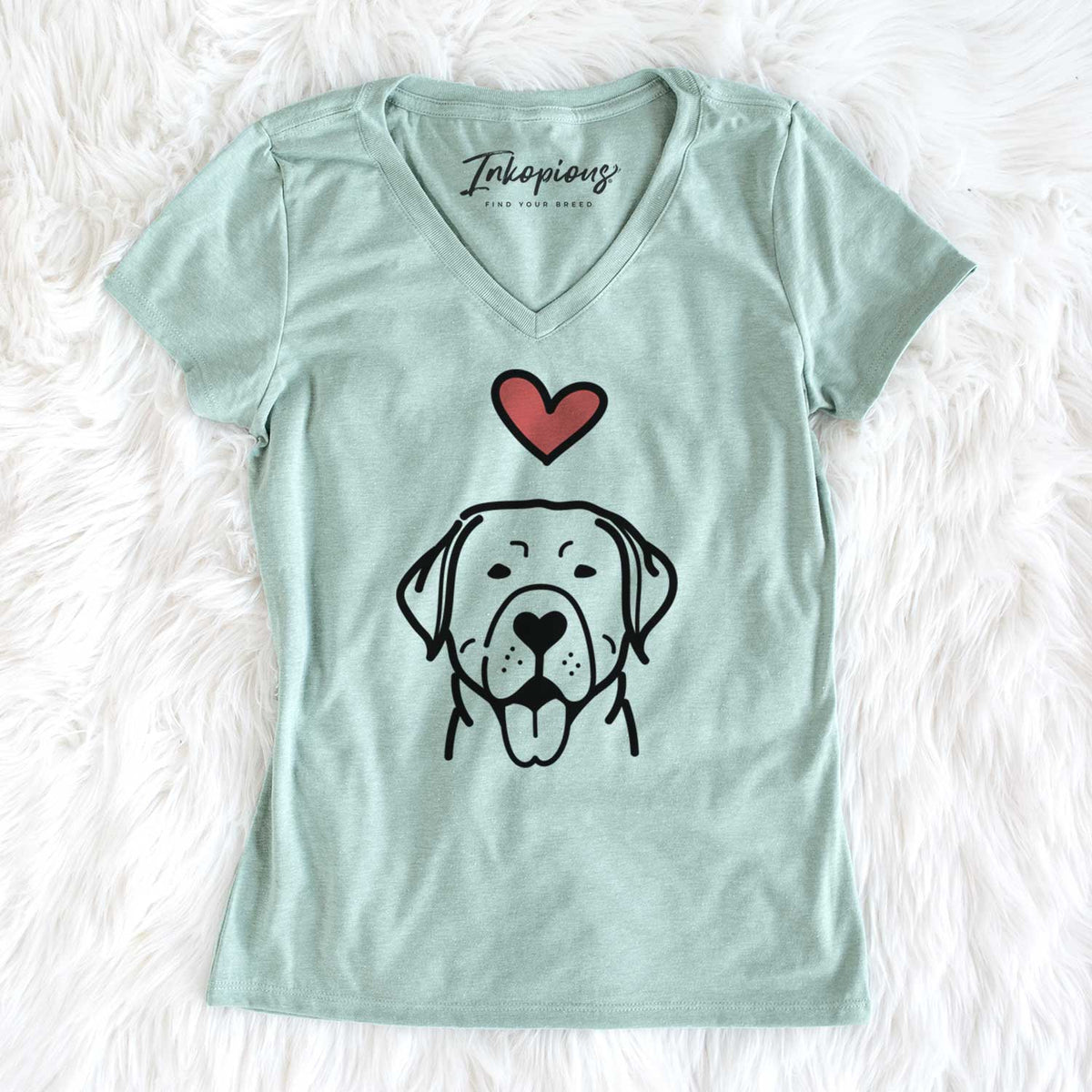 Love Always Labrador Retriever - Women&#39;s V-neck Shirt