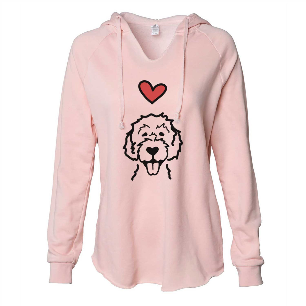 Love Always Labradoodle - Cali Wave Hooded Sweatshirt