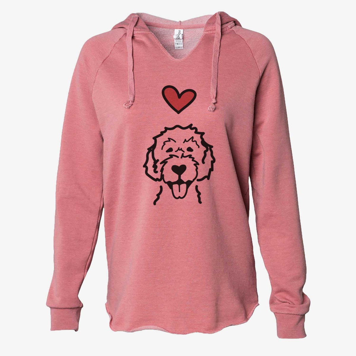 Love Always Labradoodle - Cali Wave Hooded Sweatshirt