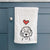 Love Always Labradoodle - Decorative Hand Towel