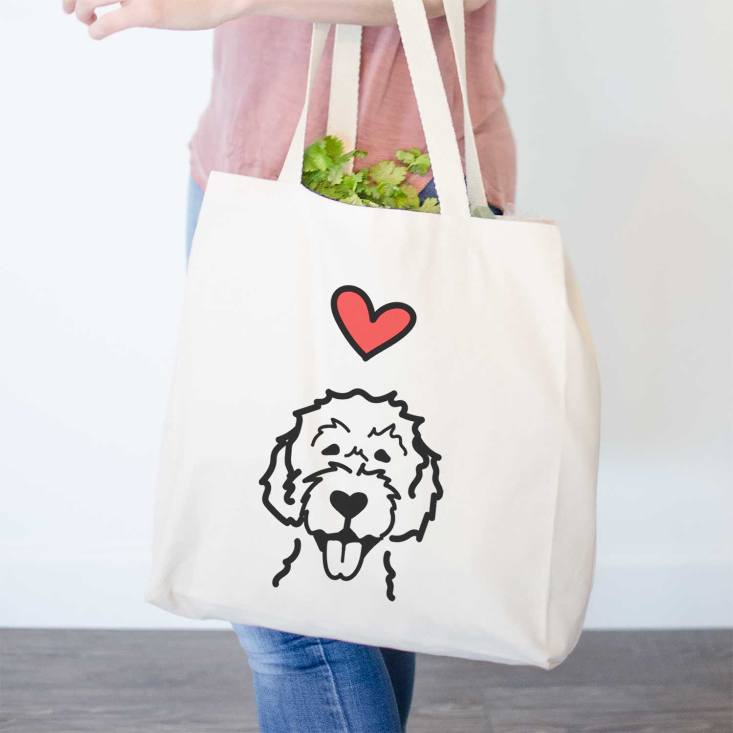 Love Always Labradoodle - Tote Bag