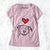 Love Always American Pitbull Terrier - Lady - Women's Perfect V-neck Shirt