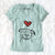 Love Always American Pitbull Terrier - Lady - Women's Perfect V-neck Shirt