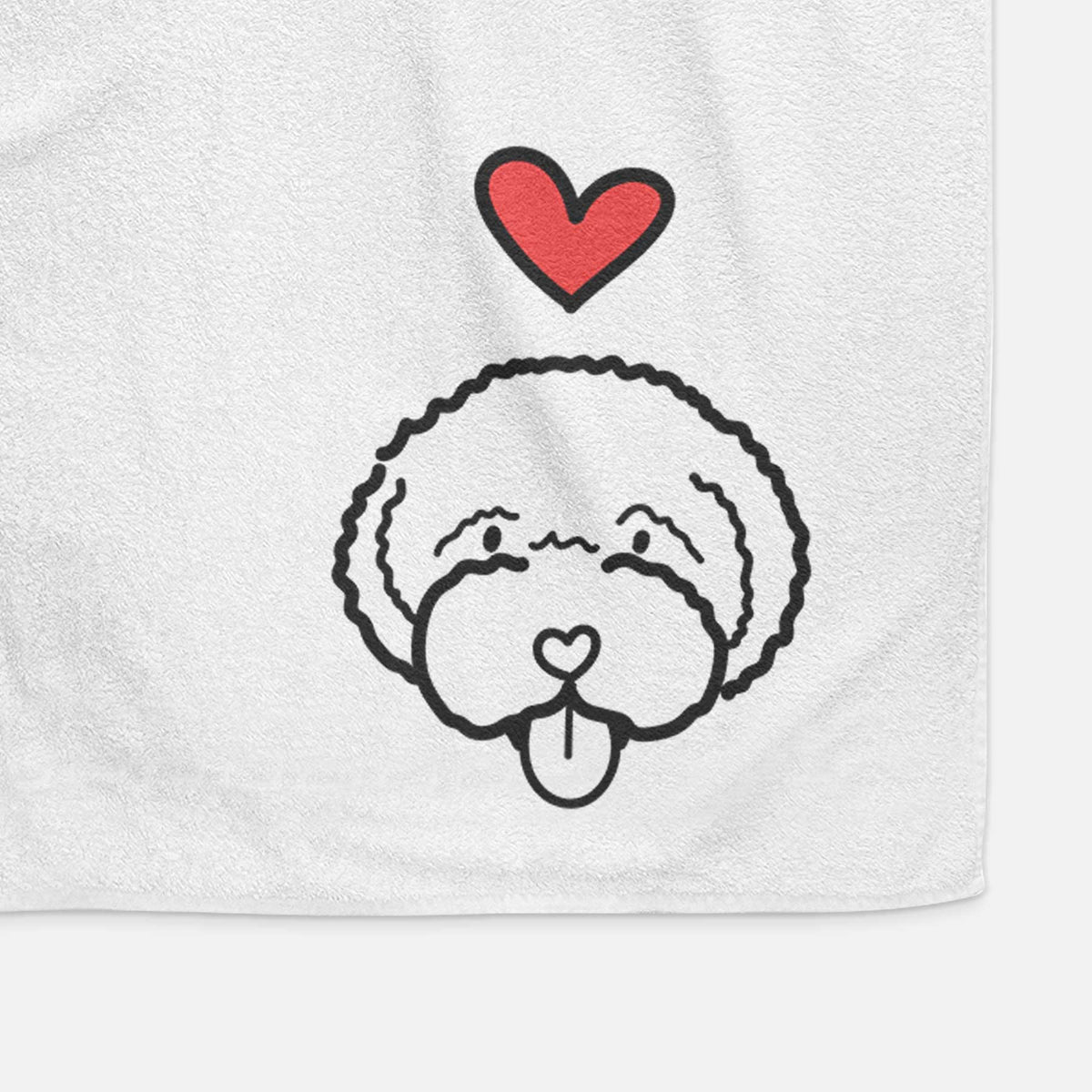 Love Always Lagotta Romagnolo - Decorative Hand Towel