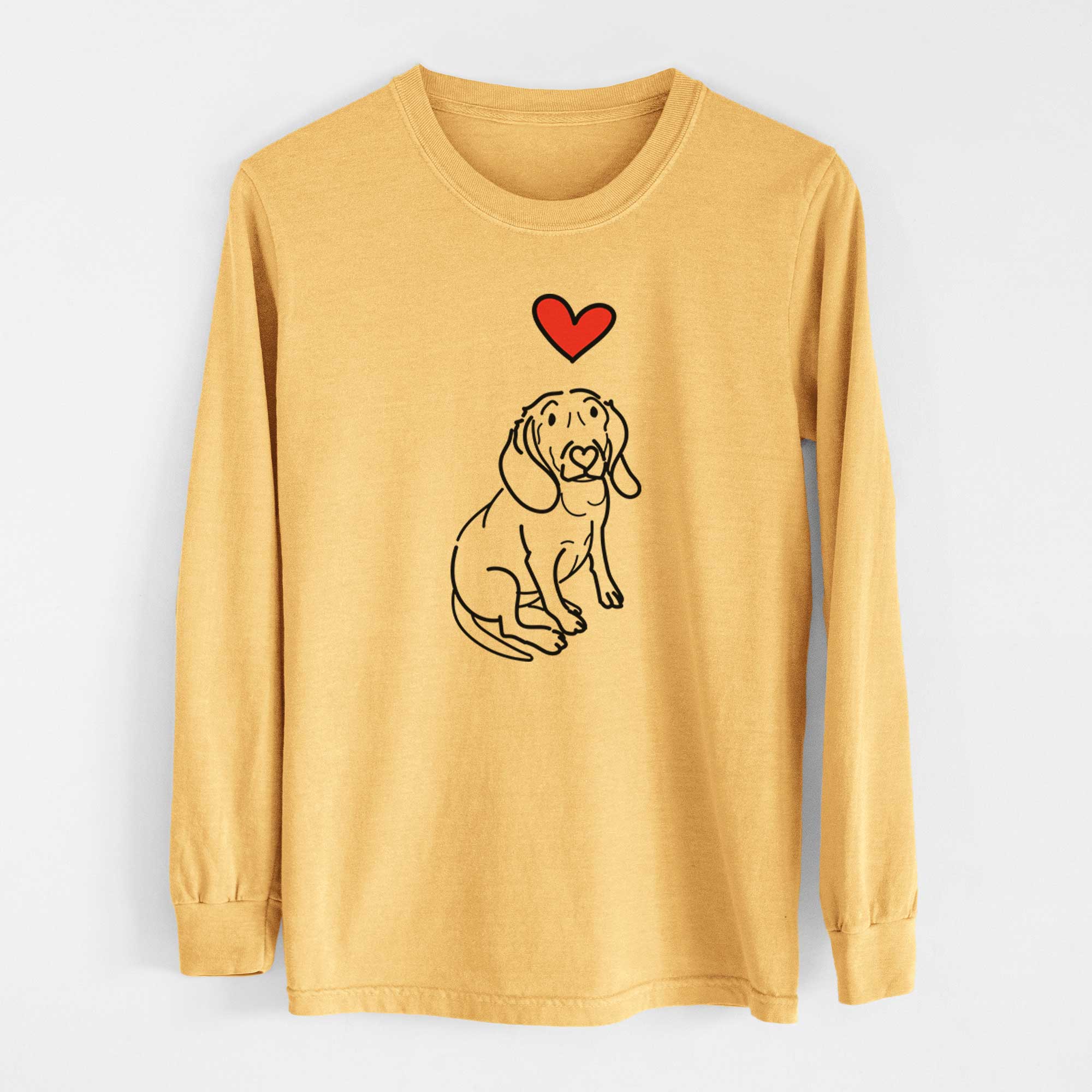 Love Always Beagle - Lilly - Heavyweight 100% Cotton Long Sleeve