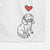 Love Always Beagle - Lilly - Decorative Hand Towel