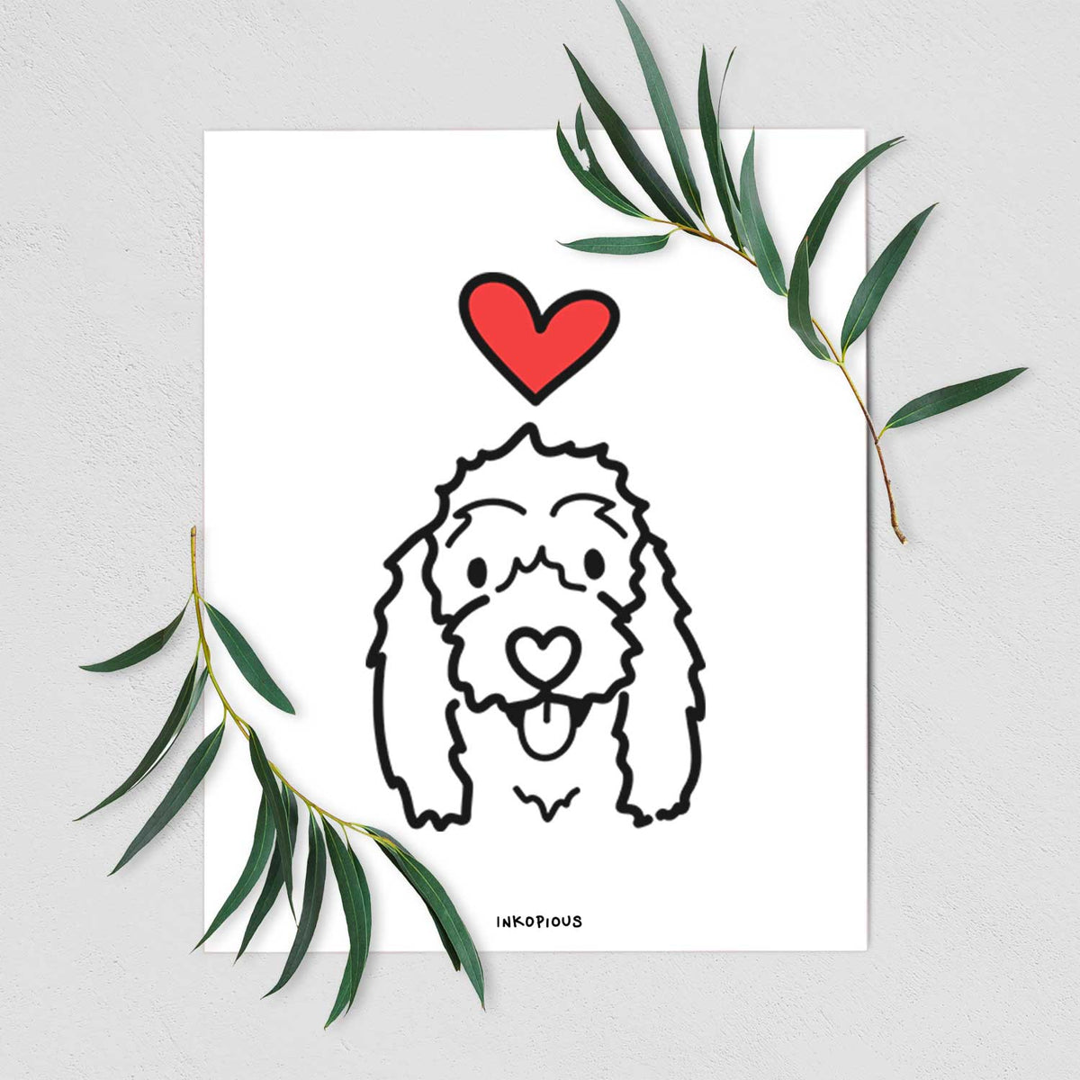 Love Always Coton de Tulear - Louie Art Print