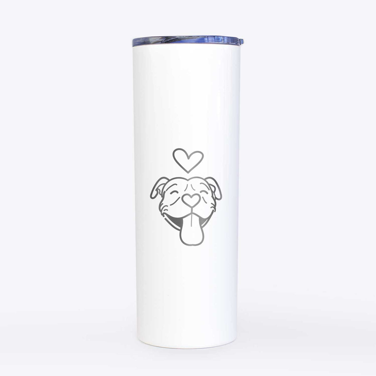 Love Always Pitbull - Louie - 20oz Skinny Tumbler