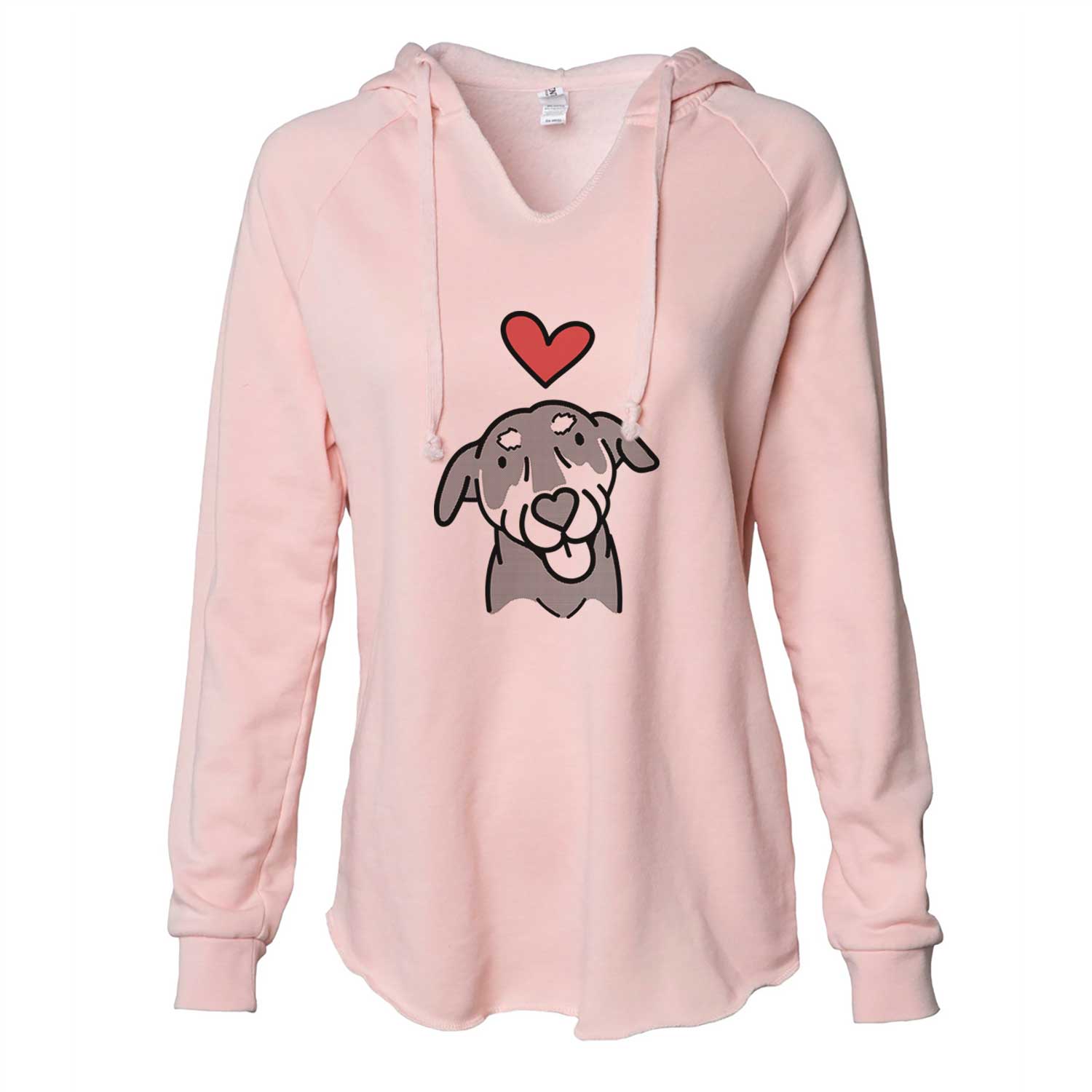 Love Always Mixed Breed - Lousia - Cali Wave Hooded Sweatshirt