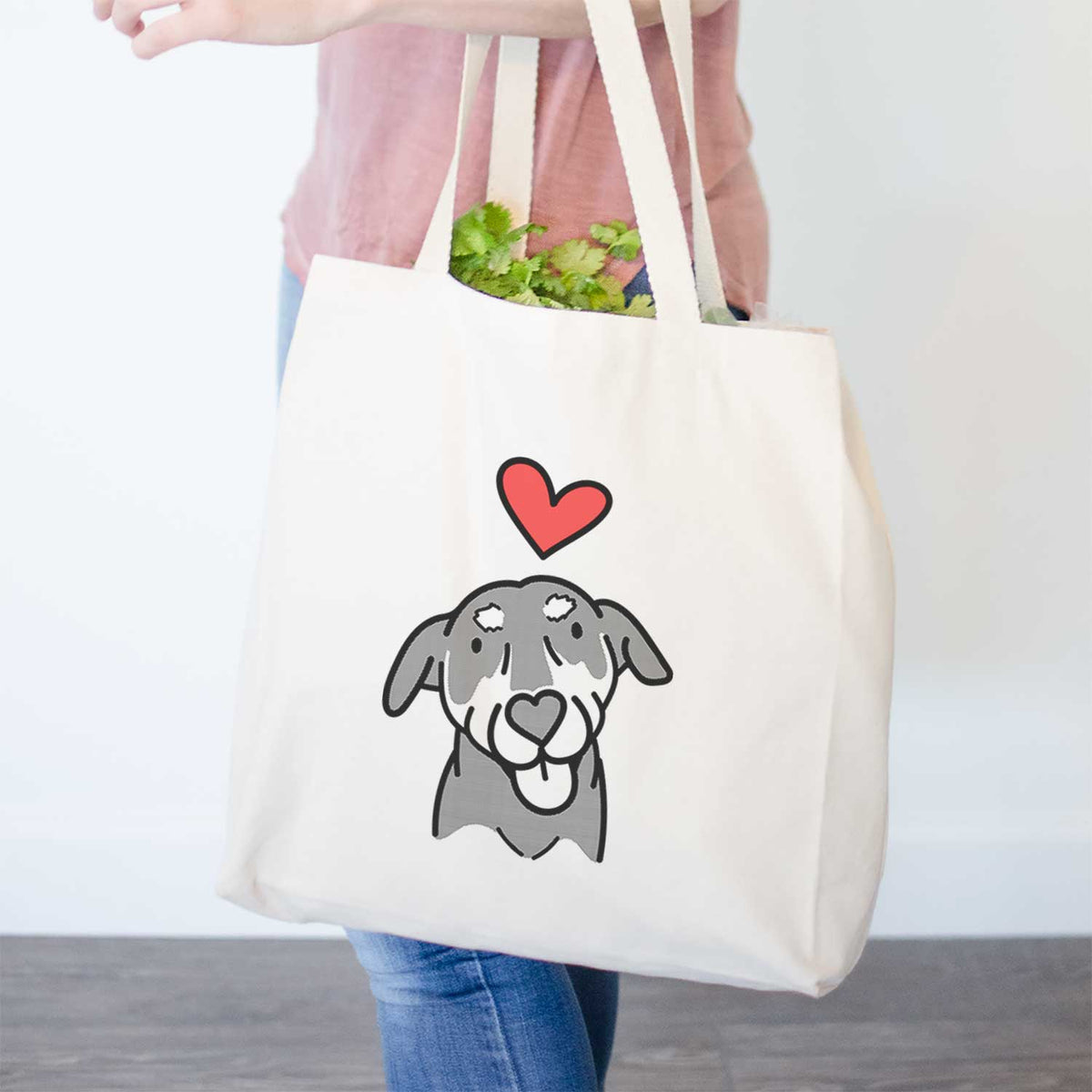 Love Always Mixed Breed - Lousia - Tote Bag