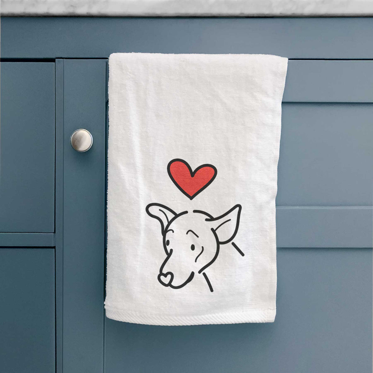 Love Always Mixed Breed - Lucky - Decorative Hand Towel