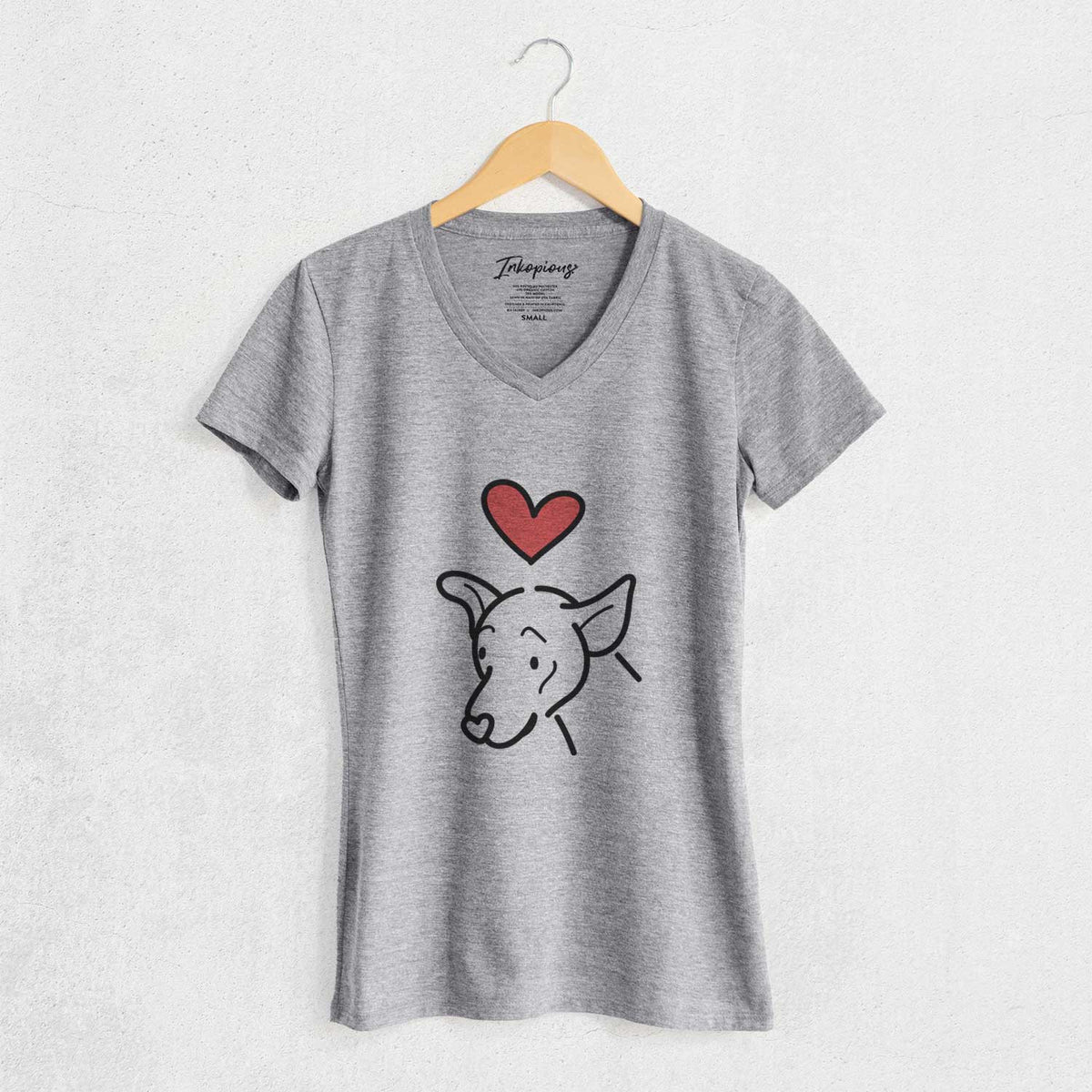Love Always Mixed Breed - Lucky - Women's V-neck Shirt