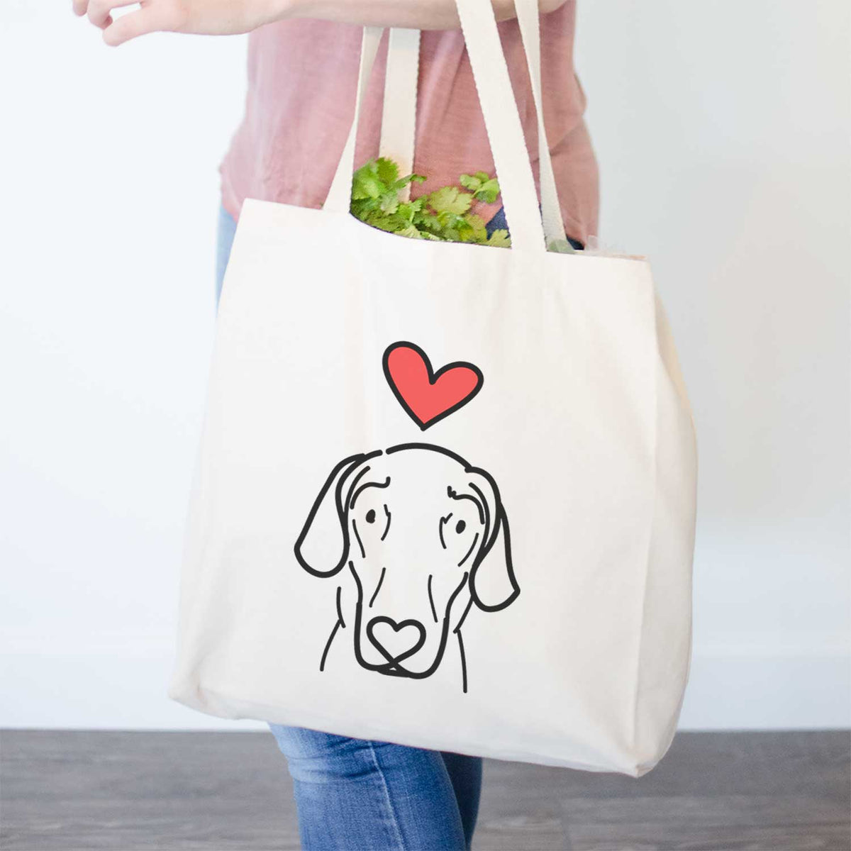 Love Always Great Dane - Lucy - Tote Bag