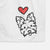 Love Always Yorkshire Terrier - Luna - Decorative Hand Towel