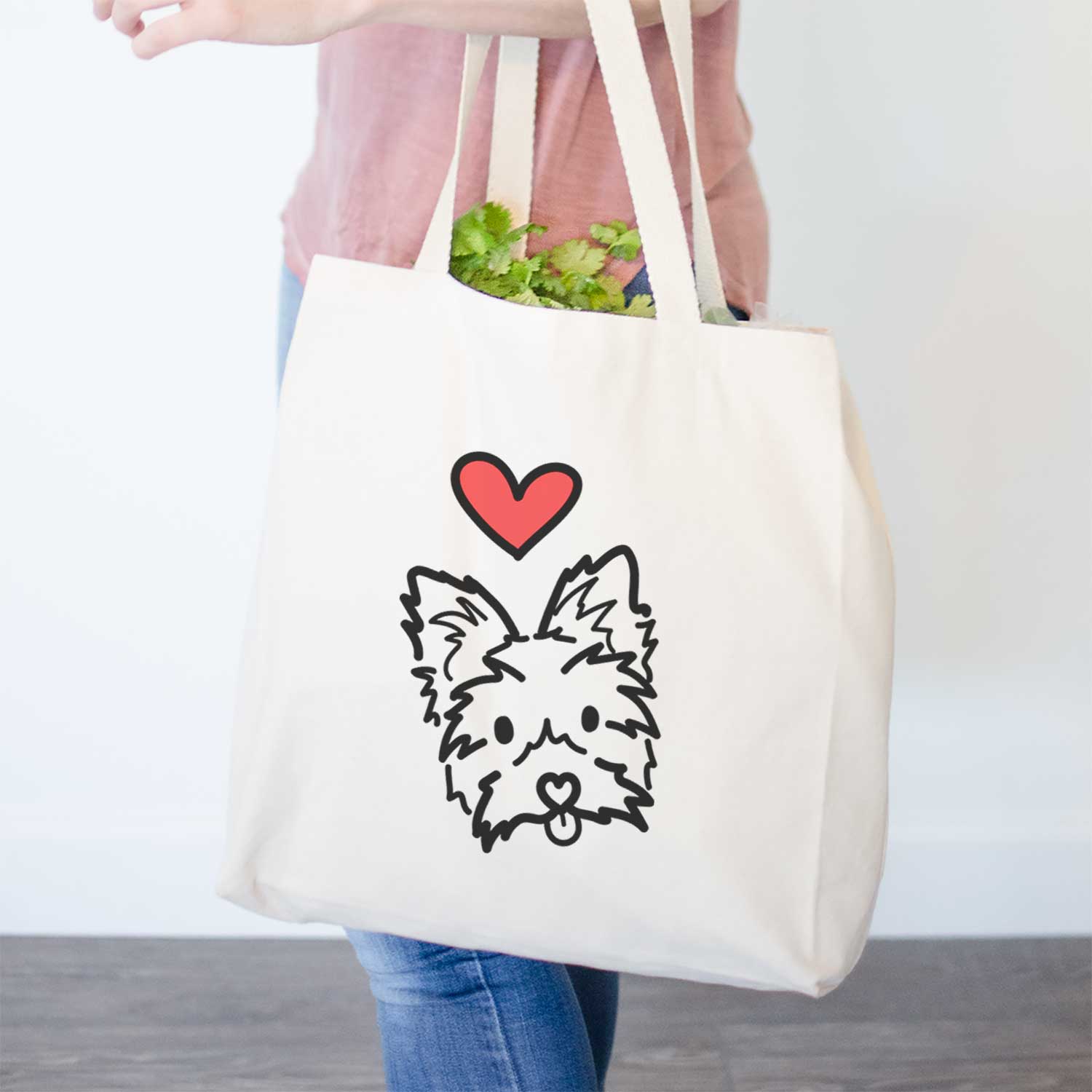 Love Always Yorkshire Terrier - Luna - Tote Bag