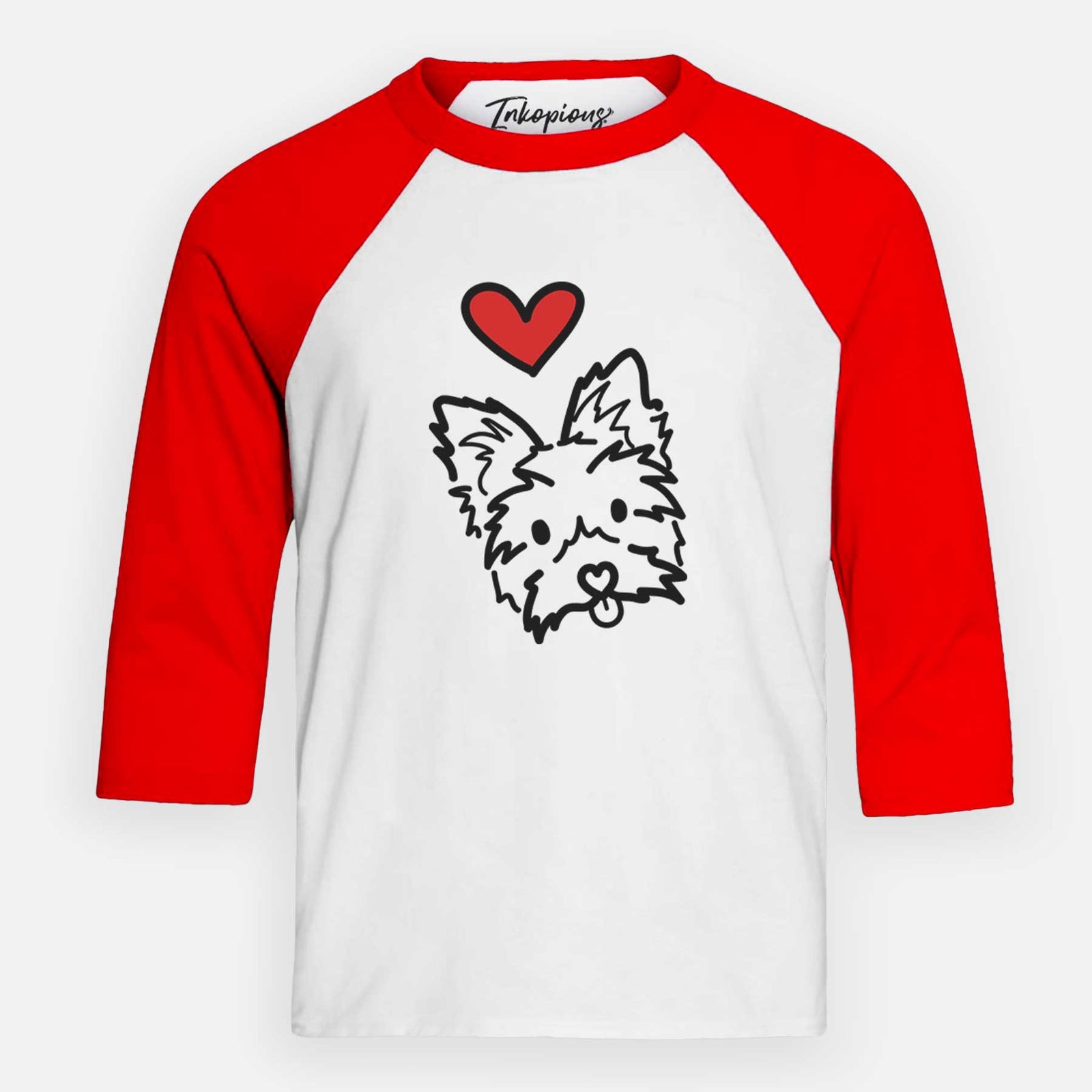 Love Always Yorkshire Terrier - Luna - Youth 3/4 Long Sleeve