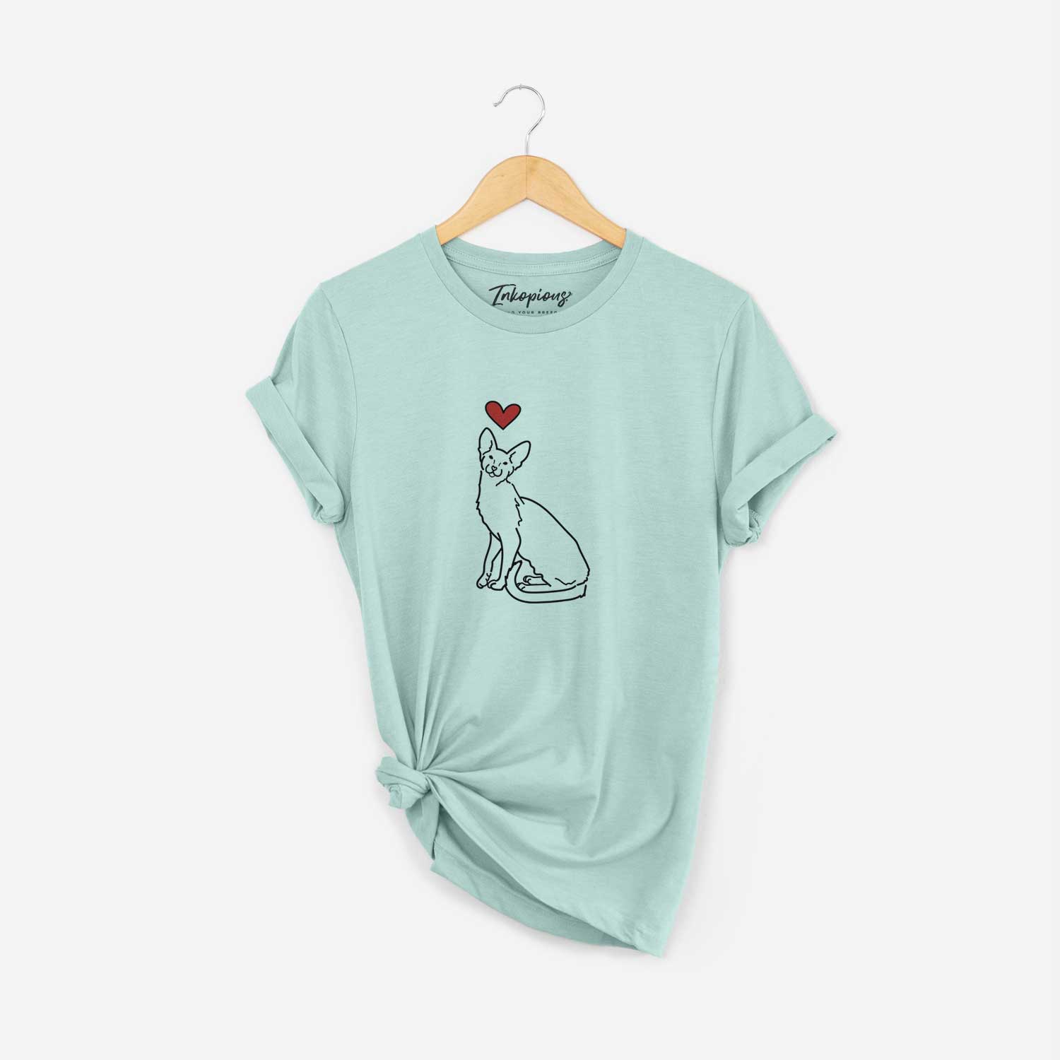 Love Always Oriental Shorthair Cat - Lyra - Unisex Crewneck