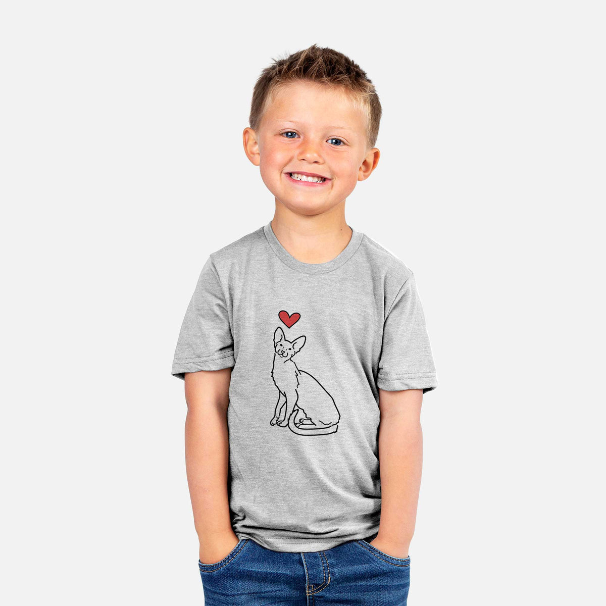 Love Always Oriental Shorthair Cat - Lyra - Kids/Youth/Toddler Shirt