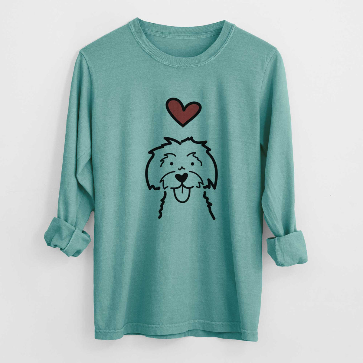 Love Always Maltese - Heavyweight 100% Cotton Long Sleeve