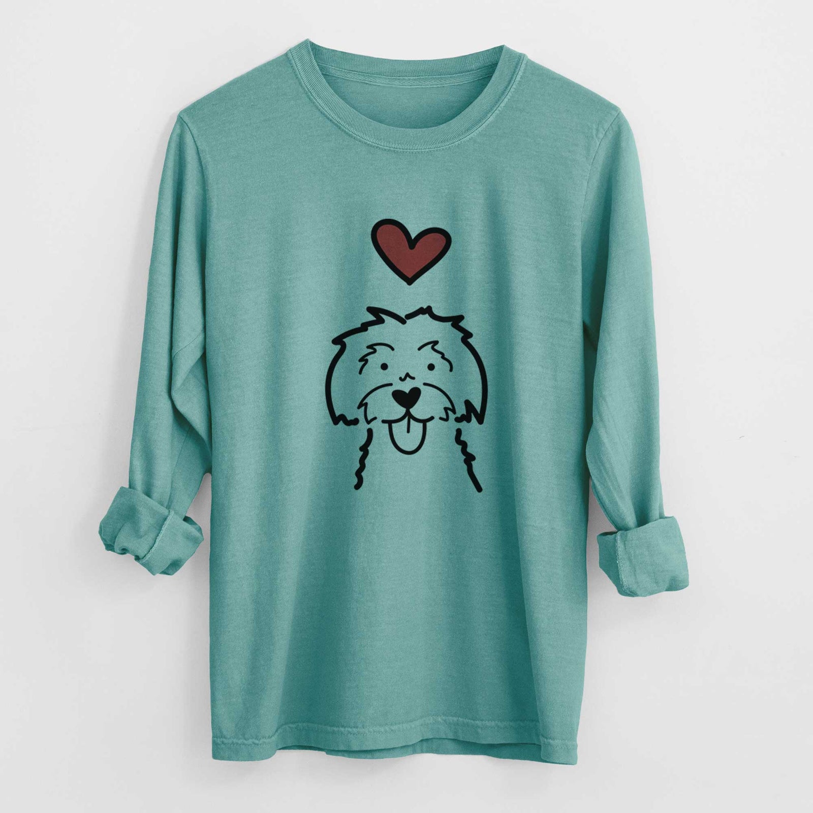 Love Always Maltese - Heavyweight 100% Cotton Long Sleeve