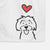 Love Always Maltese - Decorative Hand Towel