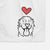 Love Always Golden Retriever - Maple - Decorative Hand Towel