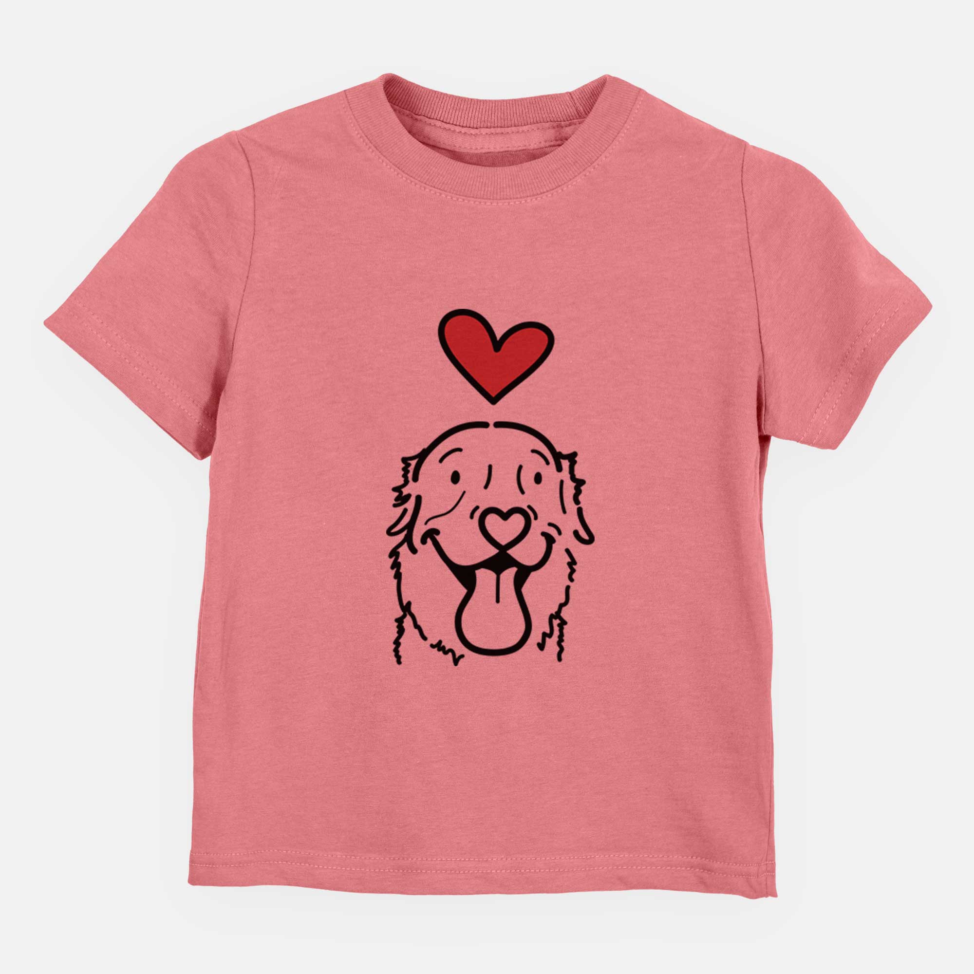 Love Always Golden Retriever - Maple - Kids/Youth/Toddler Shirt