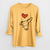 Love Always Mixed Breed - Millie - Heavyweight 100% Cotton Long Sleeve