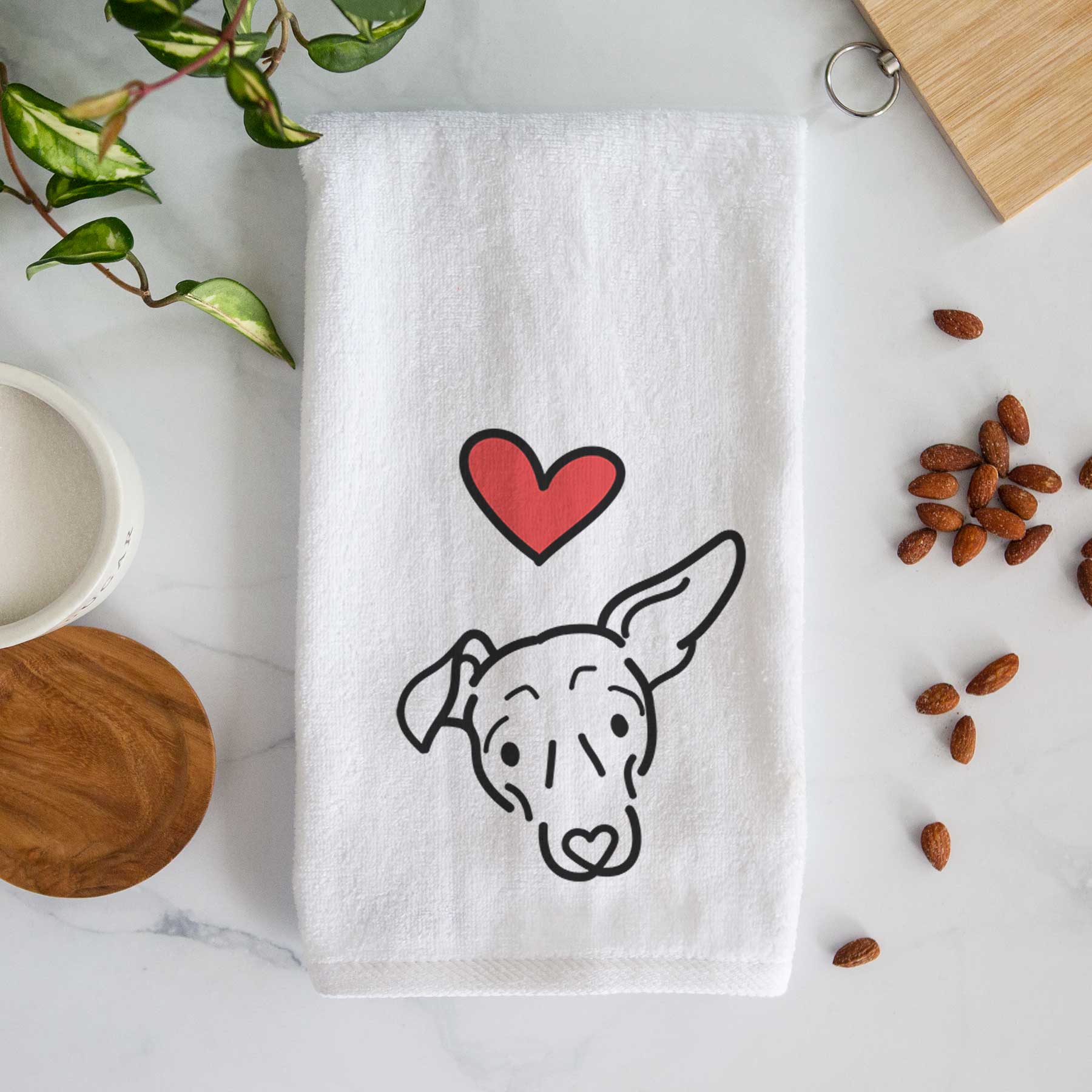 Love Always Mixed Breed - Millie - Decorative Hand Towel