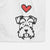 Love Always Miniature Schnauzer - Decorative Hand Towel