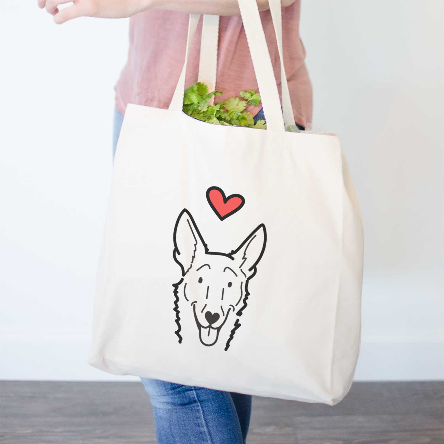 Love Always Carolina Dog - Mochi - Tote Bag