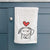 Love Always German Shepherd Mix - Morrison - Decorative Hand Towel