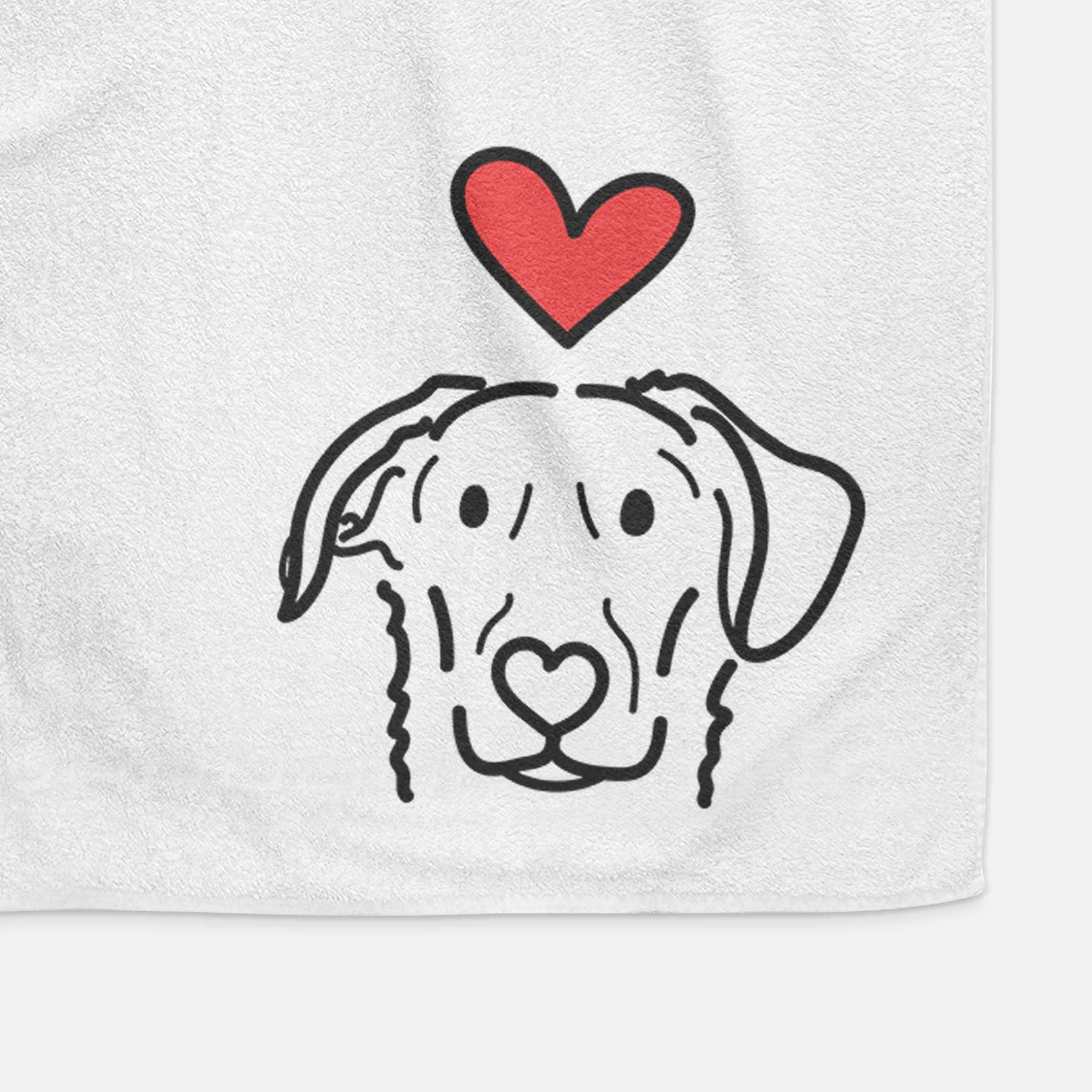 Love Always German Shepherd Mix - Morrison - Decorative Hand Towel