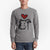 Love Always Pitbull Mix - Mr. Sir - Heavyweight 100% Cotton Long Sleeve