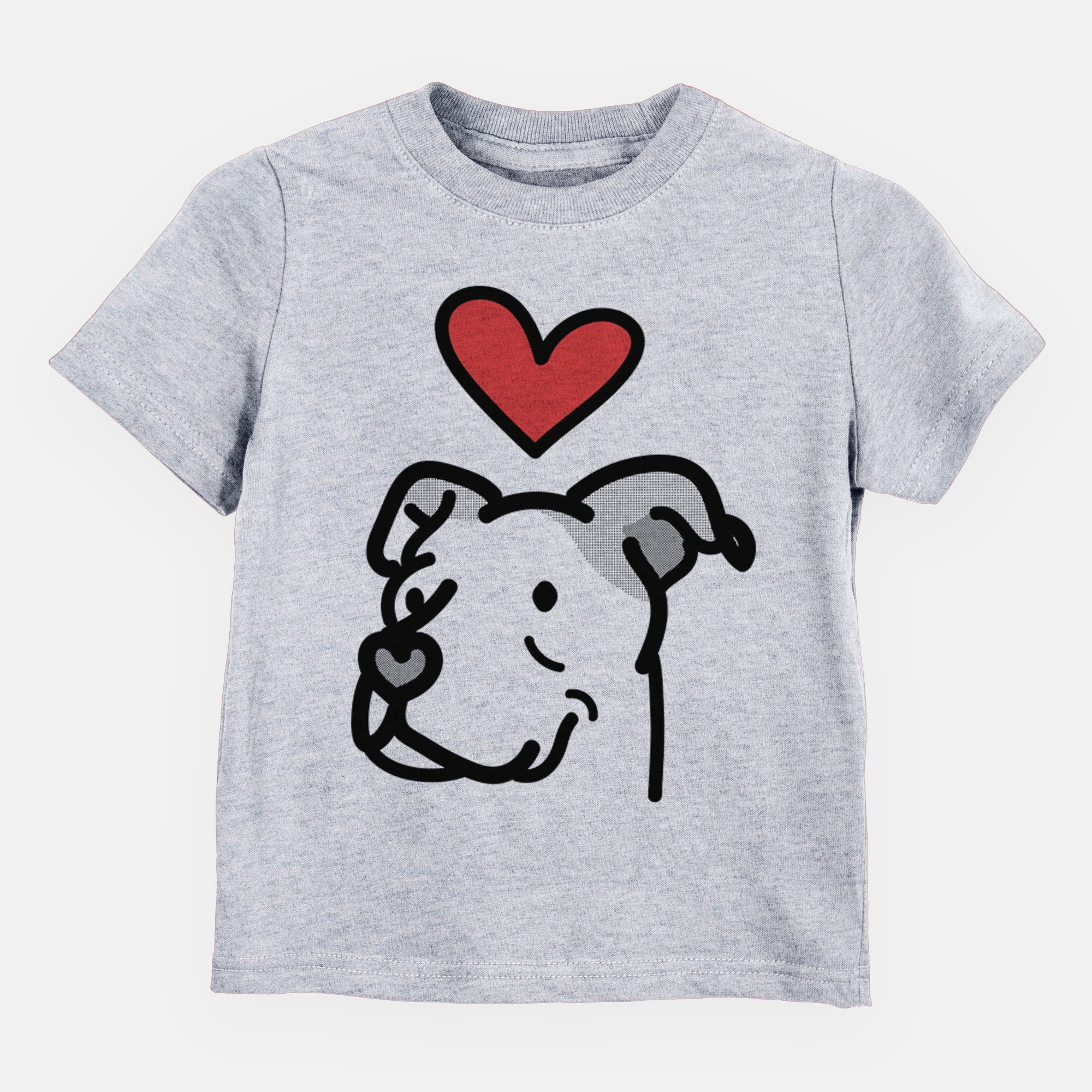 Love Always Pitbull Mix - Mr. Sir - Kids/Youth/Toddler Shirt