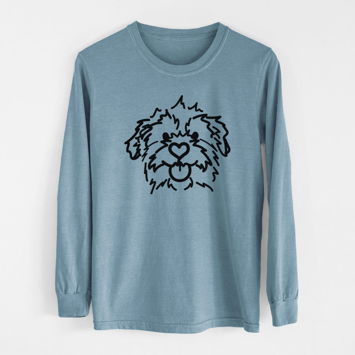 Love Always Mixed Breed - Bea - Heavyweight 100% Cotton Long Sleeve