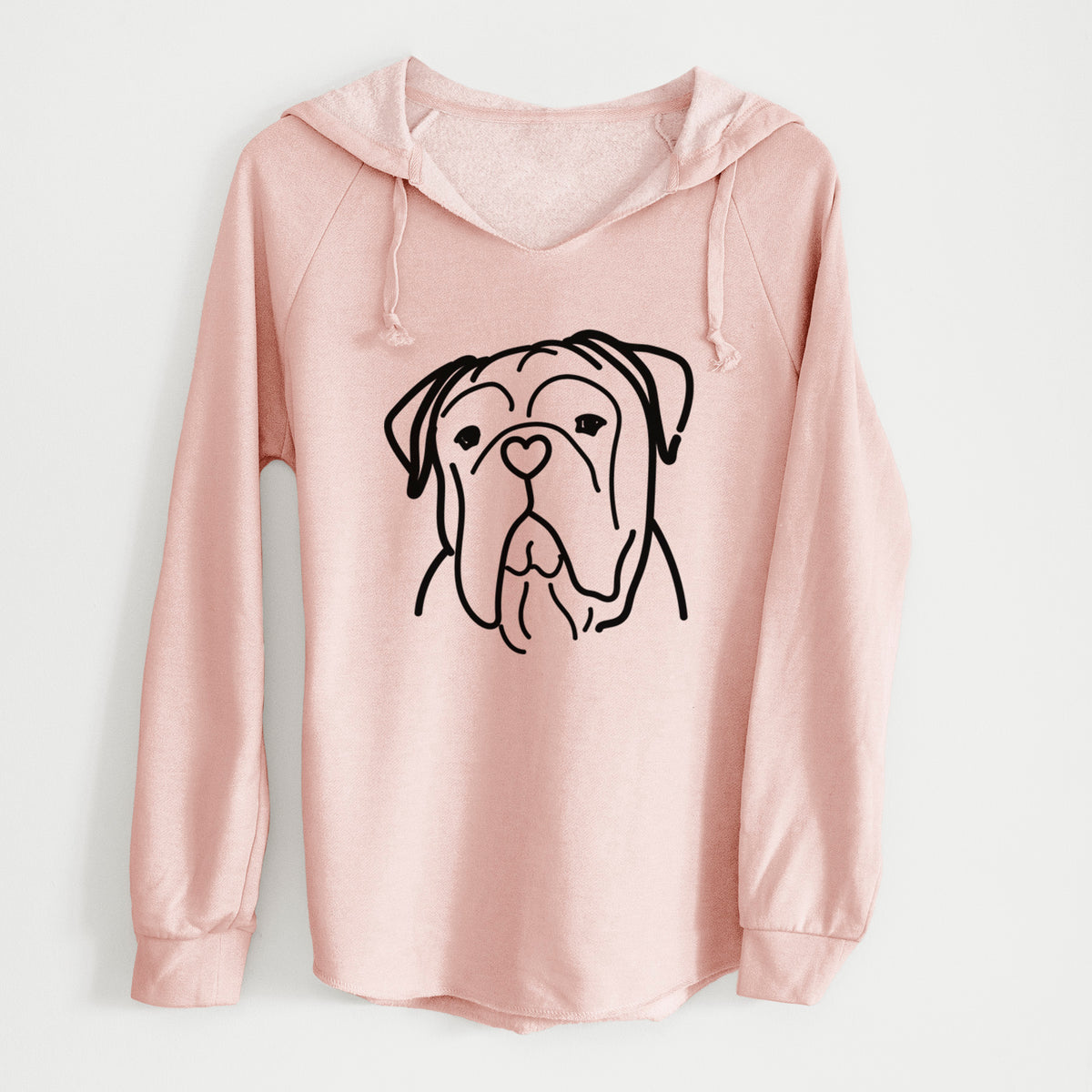 Love Always Vivian the Bull Mastiff - Cali Wave Hooded Sweatshirt