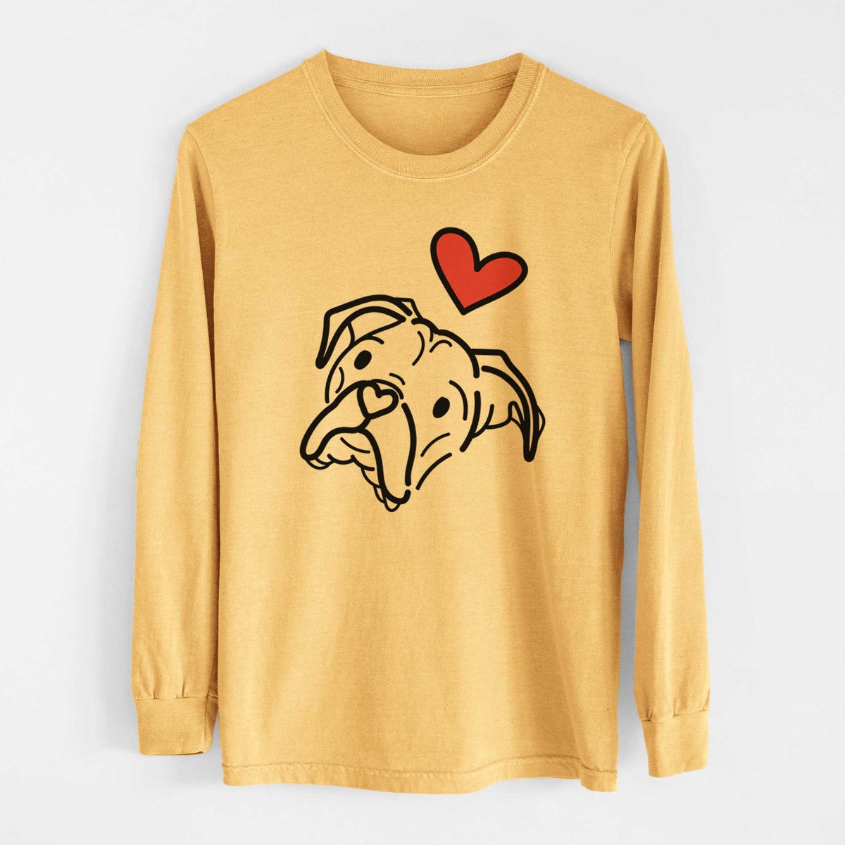 Love Always Boxer - Noodle - Heavyweight 100% Cotton Long Sleeve