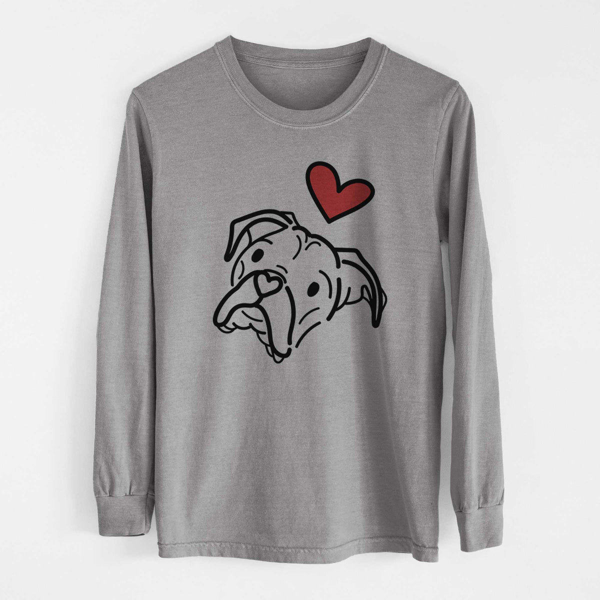 Love Always Boxer - Noodle - Heavyweight 100% Cotton Long Sleeve