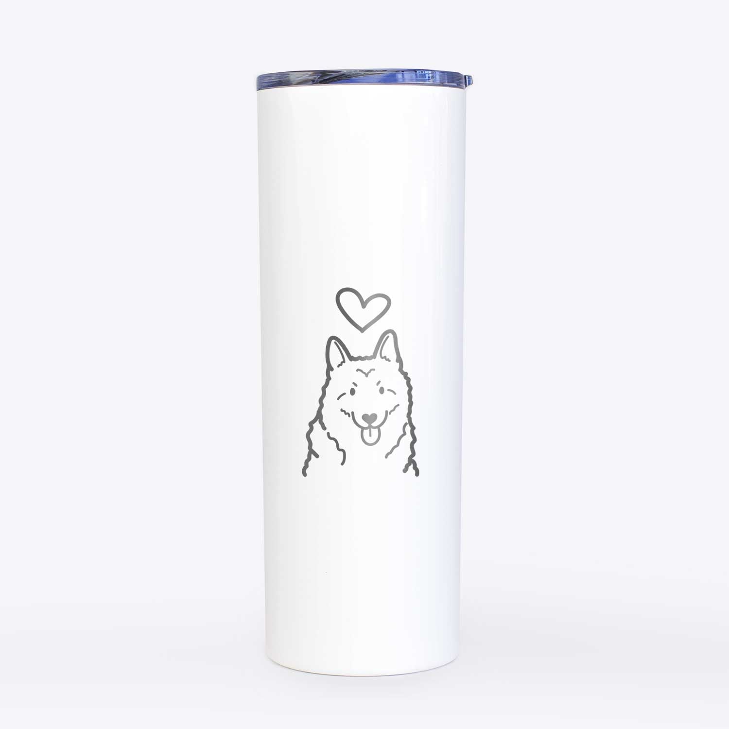 Love Always Norwegian Elkhound - 20oz Skinny Tumbler